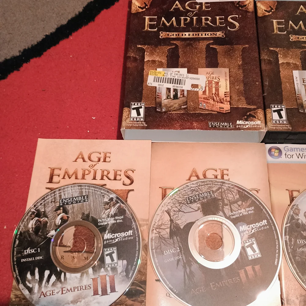 Microsoft Age of Empires III Collector's Edition Set